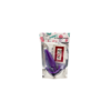 Plug anal violet souple base évasée Pocket Pleasure 1 dosette lubrifiant 